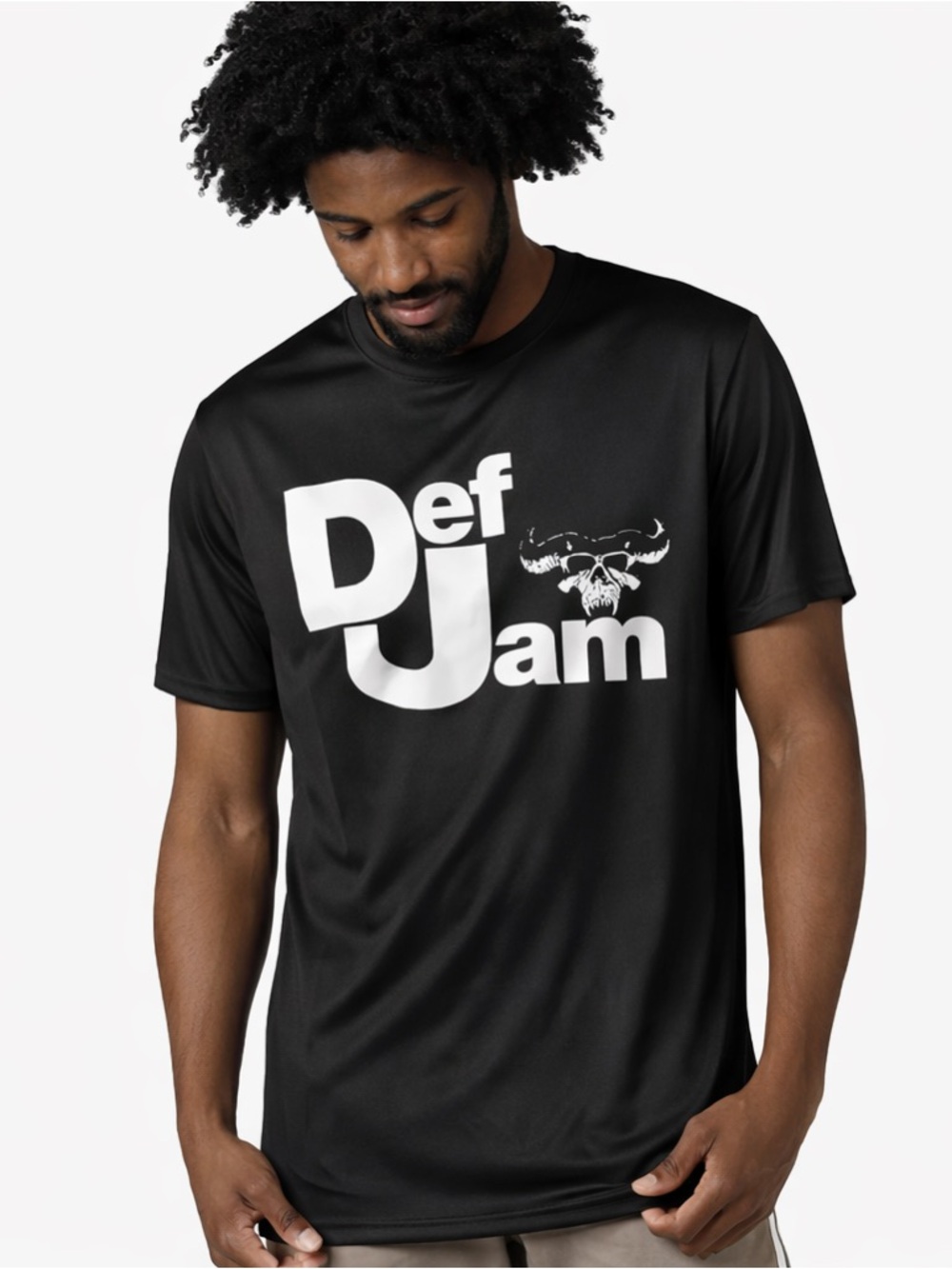 Danzig Debut Studio Def Jam Logo Graphic T Shirt Black XL NWT